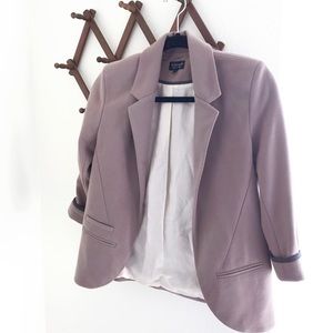 TopShop Soft Mauve Blazer Womens US 2